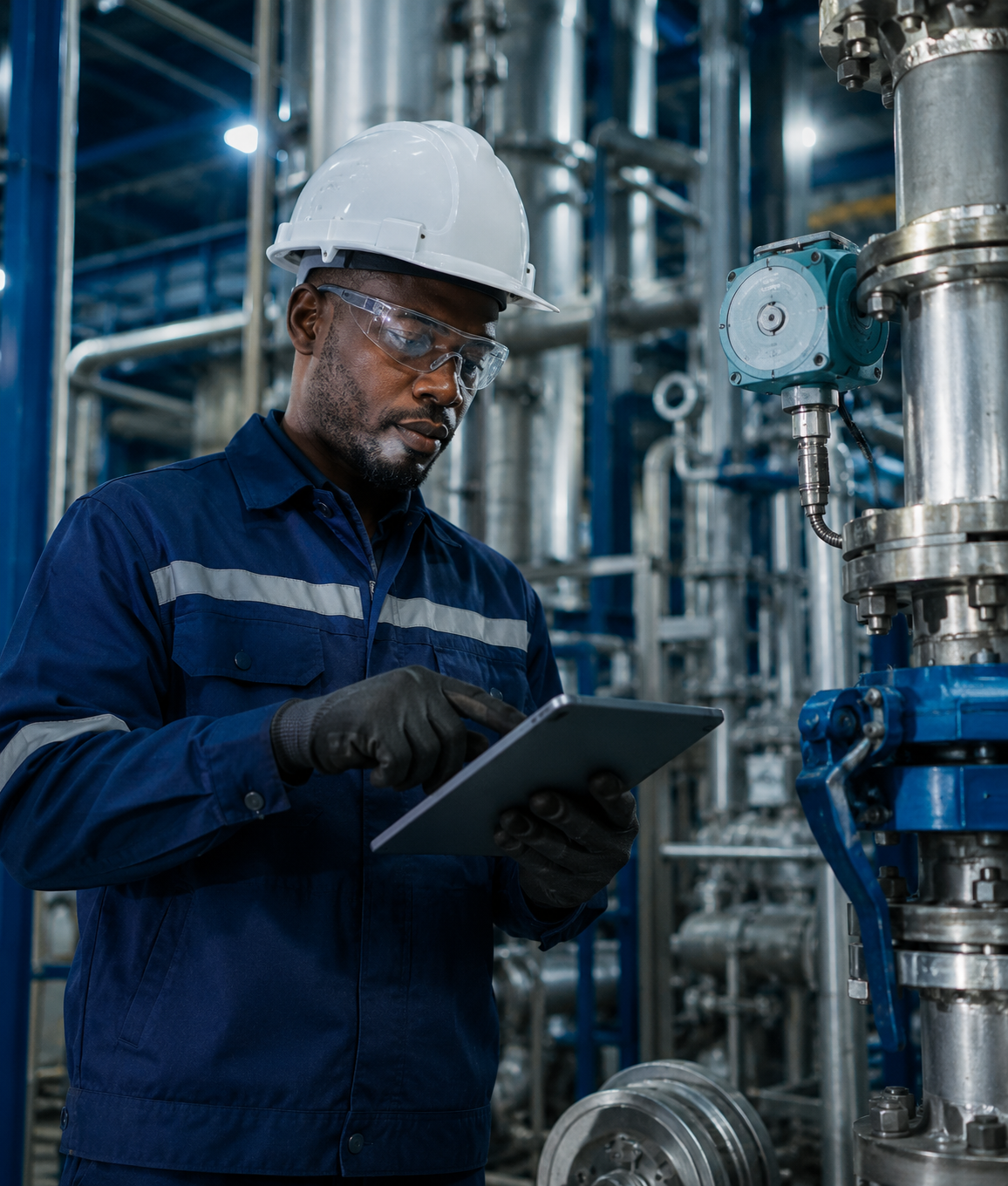 Prontidão técnica para operações industriais